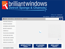 Tablet Screenshot of detroitsponge.com